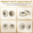 thumbnail image 5 of 6PCS 47.5x13mm 41.5x11mm Oblique Planetary Gear 35 31 Teeth Helical Gears with 7.94mm Bearings for E White Nylon+alloy steel, 5 of 9
