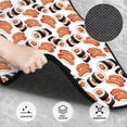 thumbnail image 3 of Zufioo Sushi Roll Print Car Floor Mats Four-piece Set, Car Interior Accessories - Corrosion-resistant, Non-Slip, Suitable for Cars, Trucks, Vans, 3 of 7