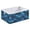 Art Of Blue Butterflies, variant on Fabric Storage Bins Foldable Cube For Home Organization Baskets Art Of Blue Butterflies