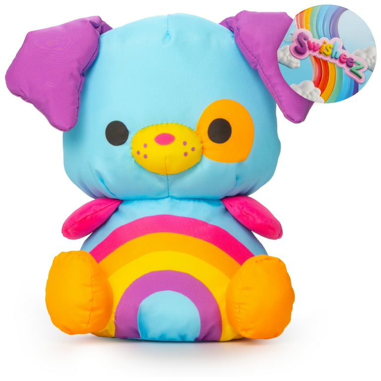 Swisheez Dwayne Puppy Stuffed Animal, Retro Inspired Plush Toy for