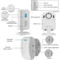 thumbnail image 2 of Nineleaf 3Pack Wireless Motion Sensor Door Chime, Business Entry Doorbell Indoor, Motion Detector Buzzer, Motion Sensor Alarm (500Ft Range, 32 Tunes, 4 Volume Levels), 2 of 9