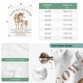 thumbnail image 6 of Beige Farm Animals Balloon Curtains for Living Room/French Door, Cow Farmhouse Tie Up Curtains 63 Inch Length Energy Saving Kitchen Curtains Shades for Windows 42"x63", 6 of 8