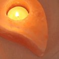 thumbnail image 4 of CNKOO Candle Burner Holder Decorative Creative Shape Durable Natural Rock Salt Tea Light Holder Candlestick, 4 of 5