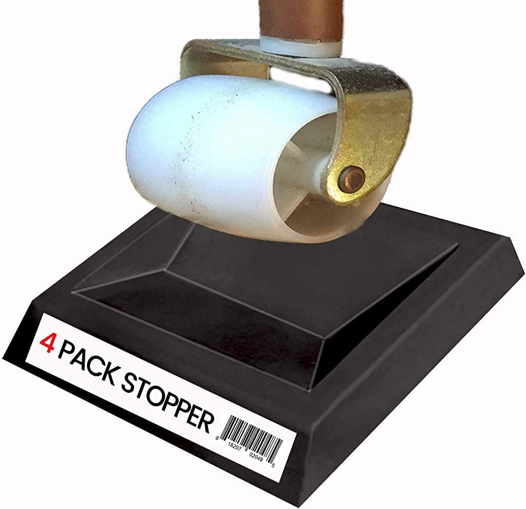 Iprimio Bed Stopper & Furniture Stopper Black Ergo Designed Caster