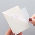 thumbnail image 3 of EeaseCA 200 Sheets Clear Sticky Notes Tearable Memo Stickers Students Memo Pads Office Supplies, 3 of 7