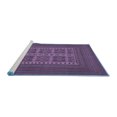 thumbnail image 2 of Ahgly Company Machine Washable Indoor Rectangle Southwestern Blue Country Area Rugs, 2' x 5', 2 of 4