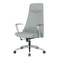 thumbnail image 6 of High Back Office Chair in Dillon Steel in Gray Mesh Fabric, 6 of 11
