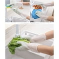 thumbnail image 4 of Waterproof Household Cleaning Tools Cleaning Kitchen Rubber Dishwashing Gloves Household S 4, 4 of 8