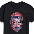 thumbnail image 3 of Marvel Iron Man - Flag Fill Oversized - Men's Short Sleeve Graphic T-Shirt, 3 of 5