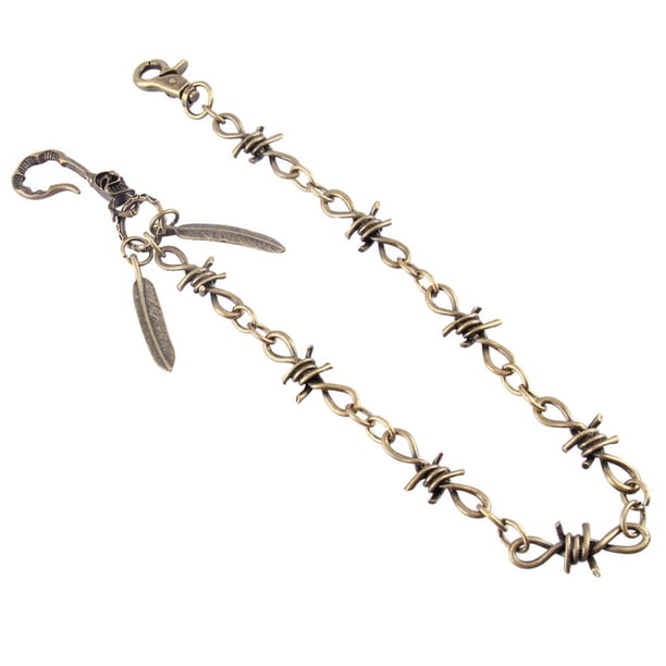 ACCESORIO DE ROPA BILLETERA MONEDERO PANTALONES PANTALONES LLAVERO Bronce