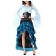 thumbnail image 2 of Blusa de manga larga con cuello redondo y color liso para mujer, conjunto de corsé con falda con volantes y vestido de Cosplay de Halloween, vestido de poliéster para mujer, 2 of 4