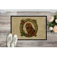 thumbnail image 6 of Carolines Treasures DAC2436MAT 18 x 27 in. Unisex Sussex Spaniel Christmas Flowers Doormat, 6 of 6