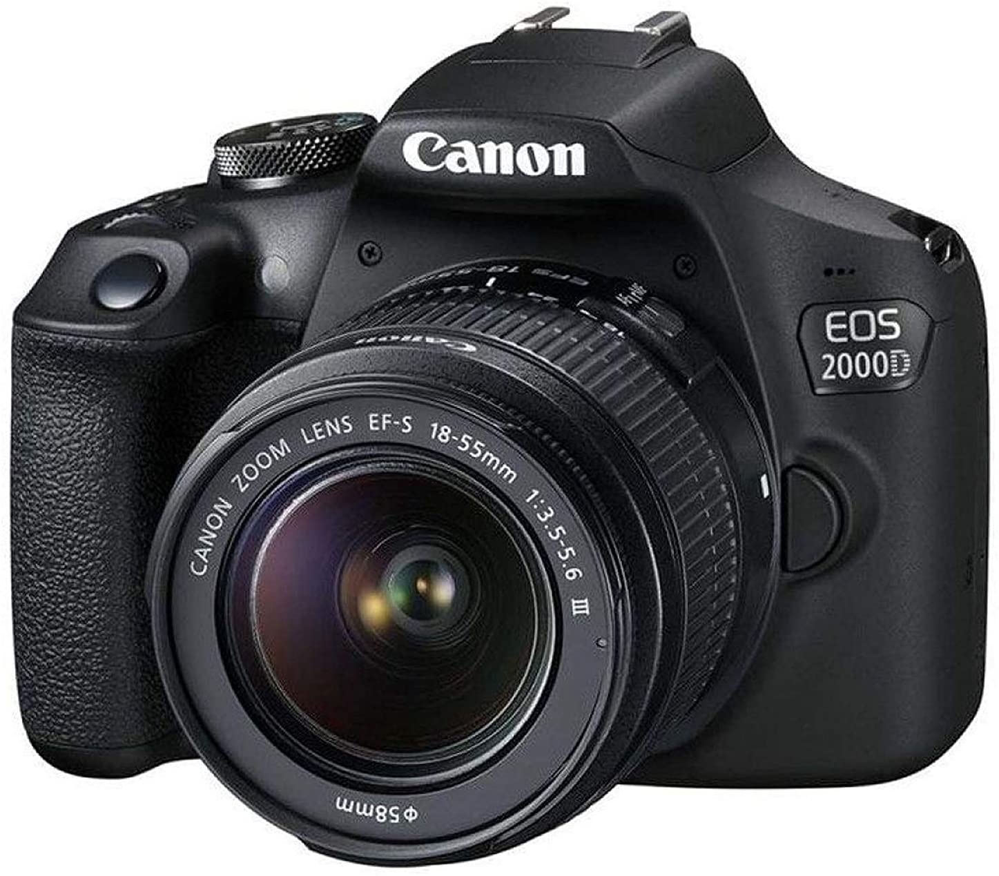 Canon EOS 2000D  Digital SLR Camera with 18-55mm Lens Kit (Black) - Basic Accessories Bundle - image 2 of 3