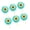 Blue, variant on 6PCS Windmills Sun Flower Pinwheel Rotation Windmill Wedding Ornament Kids Outdoor Toy Kindergarten Lawns Garden Decors