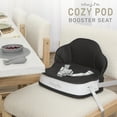 thumbnail image 5 of Dream On Me Cozy Pod Booster Seat with Removable Cover, Black, 5 of 7