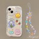 thumbnail image 4 of Samsung A34 A14 A04 A54 A04s A04E A24 A23 A13 A03 A52 A52s A03s A02s A12 A22 A51 A32 A50 A30s A50s 3D Flores Sólidas Borde Curvo Funda De Teléfono Cubierta Protectora Suave Con Cadena, 4 of 4