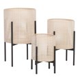 thumbnail image 3 of Haven Modern Basket Planters (Set of 3), 3 of 6