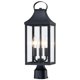 thumbnail image 1 of Lámpara impermeable de 3 luces Outdoor Post Light MYHXQ de 18.6 pulgadas, 1 of 8