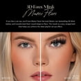 thumbnail image 2 of Pestañas postizas Lilly Lashes 3D Miami Flare, tira de visón sintético, 2 of 7
