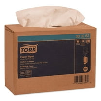 Tork Multipurpose Paper Wiper, 9.75 x 16.75, White, 125/Box, 8 Boxes/Carton -TRK303362