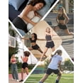 thumbnail image 5 of INNERSY Women's Period Underwear Workout Shorts with Pockets Leak Proof Athletic Shorts(L,Black), 5 of 6