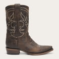 thumbnail image 2 of Women's Stetson Iris Leather Boots Handcrafted Brown, 2 of 7