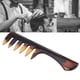 thumbnail image 5 of Peine para el cabello, peine de peluquería de dientes anchos retro para hombres, peine de resina para el cabello, integración perfecta, 5 of 9