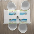 thumbnail image 3 of Ambesonne Colorful Place Mats Set of 4, Circus Rainbow Clouds, Standard Size, Multicolor, 3 of 4
