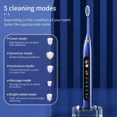 thumbnail image 4 of Cepillo de dientes eléctrico Xiaomi Youpin, cepillo de dientes sónico con vibración, limpiador blanqueador de dientes, cepillo de dientes recargable por USB para el cuidado bucal, 4 of 5