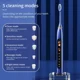 thumbnail image 4 of Cepillo de dientes eléctrico sónico Xiaomi Youpin con 5 modos de blanqueamiento dental, recargable por USB, IPX7, resistente al agua, juego de cepillo de dientes eléctrico para adultos, 4 of 5