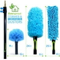 EVERSPROUT 6.5to18 Foot Duster 3Pack with ExtensionPole (25+ Foot