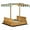 55#Colorful, variant on DUOSONG Outsunny Wooden Kids Sandbox With Cover, Children Outdoor Sand Box With Foldable Bench Seats, Adjustable Canopy, Bottom Liner For Outdoor, Natural Blue Wood Toys Outdoor Sports