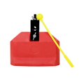 thumbnail image 4 of Bunblic Musical Percussion Block Rhythm Blocks Professional, Cow Bell Drum Accessories, Easy to Install Premium Percussion Instrument Red, 4 of 8