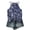Blue, variant on Halter Tops for Women Back Bow Tie Sleeveless Bohemian Print Blouse Casual Loose Fit Keyhole Back Camisole for Daily Wear Yellow XL