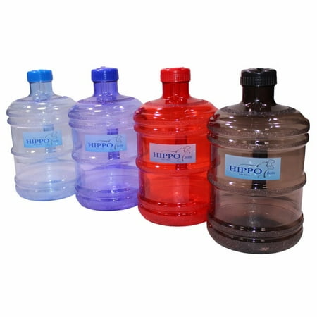 ForestInLA Eco Friendly 1 Gallon (128 oz.) BPA Free FDA Approved Plastic Water One Gallon Bottle w/ 48mm Twist Cap Perfect For Outdoor Sports Gym Fitness Home