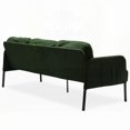 thumbnail image 5 of Modern Green Polyester Fabric 3 Seater Sofa 220×80×75cm for Small Spaces, 5 of 8