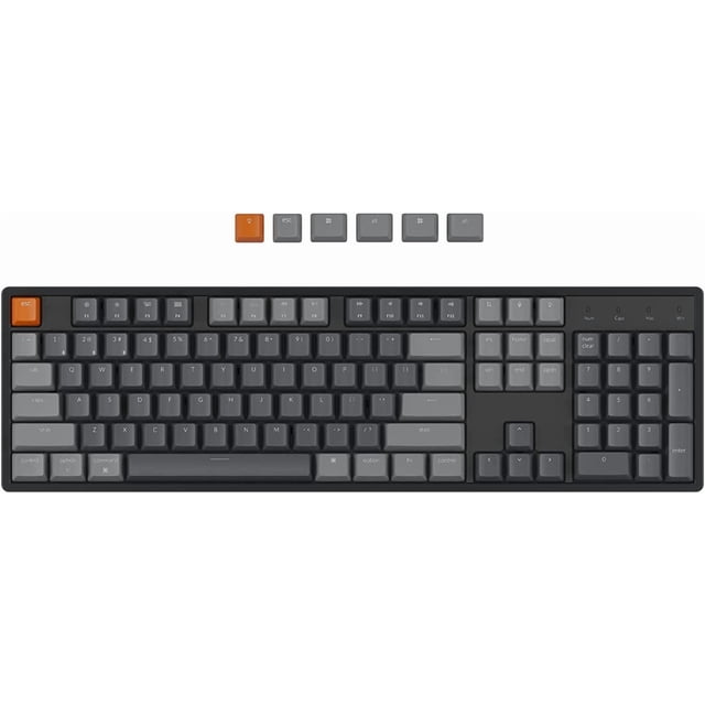 Teclado mecánico inalámbrico Keychron K10 RGB de 104 teclas