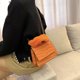 thumbnail image 5 of Bolso bandolera de cocodrilo vintage para mujer Bolsos de hombro con cadena de cuero (naranja) Tmvgtek Para estrenar, 5 of 9