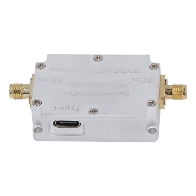 Atenuador Digital Hembra SMA, aleación De Aluminio Del Atenuador Digital Para Amplificación De Señal