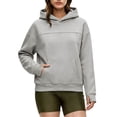 thumbnail image 5 of Snack Hoodie With Pouch Cat Pouch Hoodie Puppy Holder Pullover Top Unisex Oversized Hoodies Pet Holder Cat Dog Large Pouch Carriers Pullover Sweatshirts Sweater Tops Fall Winter Clothes, 5 of 7