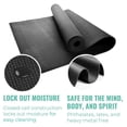 thumbnail image 5 of 12-Pack Classic Yoga Mat With Carrying Strap, 68" x 24" Non Slip , 4mm Thick Gym Mat, Bulk Non Toxic Yoga Mats for Home Workout, Schools, Classroom, and Studios, 5 of 7