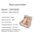 thumbnail image 6 of Windfall Wooden Box Mini U Disk USB Flash Drive Memory Stick Gift for PC Computer（64MB/128MB/256MB/512MB/1G/2G/4G/8G/16G/32G/64G Optional）, 6 of 7