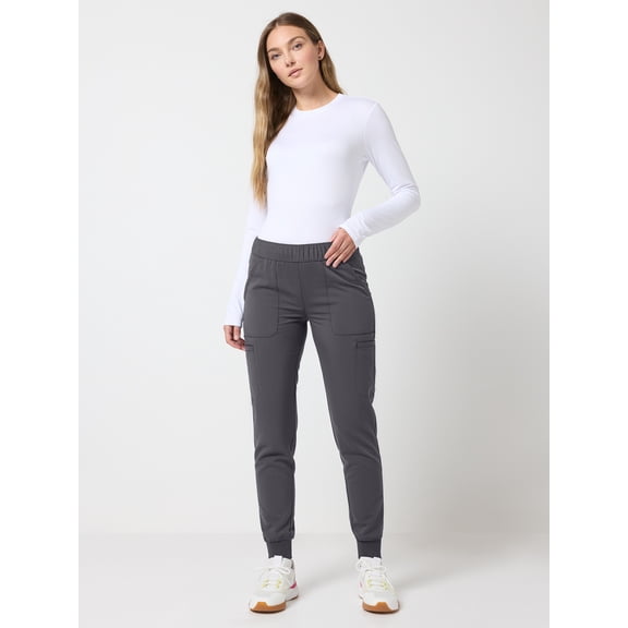 Scrubstar Ultimate Women’s Antimicrobial Cargo Jogger Scrub Pant, Sizes XS–3XL