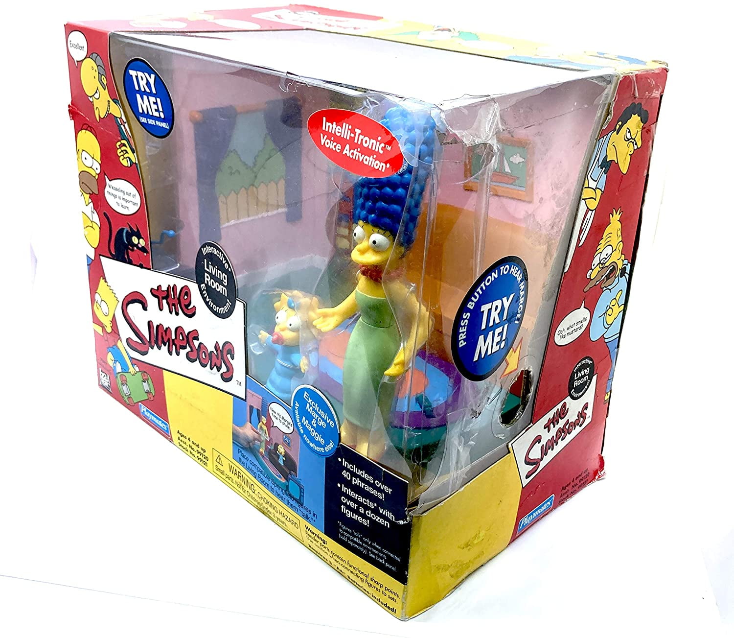 Playsets & Vehicles Toys & Games Simpsons The Living Room Playset with Exclusive Marge & Maggie