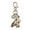 K, variant on A Little Hummingbird for You Keychain Custom Initial Birthstone Charm with Card Mother's Day Gift for Mom Wife