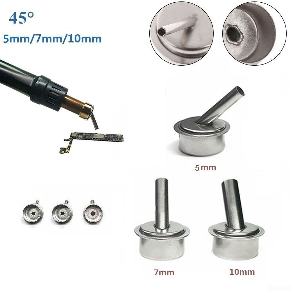Set of 3 Angled Nozzles For Quick 861DW Rework Station