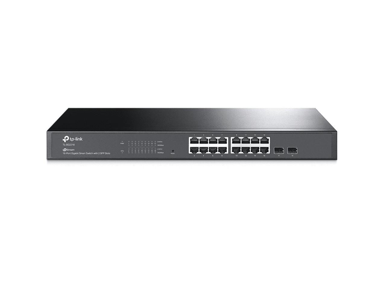 JETSTREAM 18-PORT GIGABIT SMART SWITCH WITH 16-PORT POE+