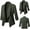 Green, variant on Womens Coats Outwear Winter,Women's Solid Color Blazer Cardigan,Womens Fashion Casual Solid Open Front Cardigan Long Sleeve Jacket Coat Khaki S