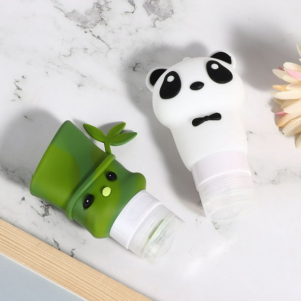 LHCER 2Pcs Panda Bamboo Shape Travel Squeeze Bottle Shampoo Lotion Containers For Business Trip,Travel Shampoo Bottle,Travel Squeeze Bottle - Walmart.com