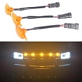 thumbnail image 5 of 3pcs Fluid Amber Yellow LED Light, Suitable , Motorcycles, Scooters, Trailers - Yellow, 5 of 8